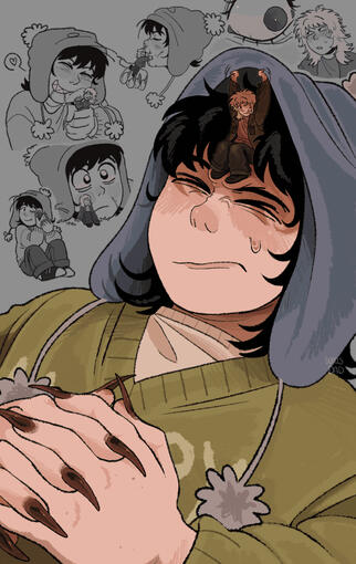 Bust + Doodle Page (Digital)