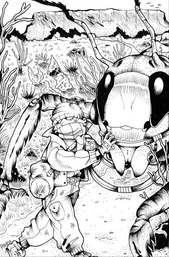 Traditional Pen & Ink